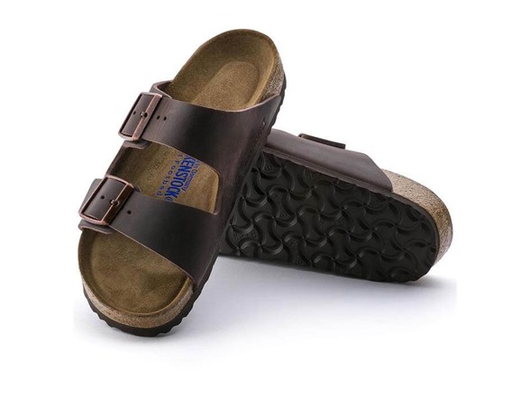 Birkenstock Unisex Arizona Soft Foot Bed Oiled Leather Sandals