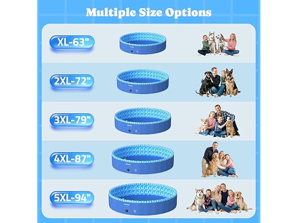 Pawtners Foldable Kiddie Pool