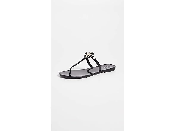 Tory Burch Mini Miller Flip Flops Black