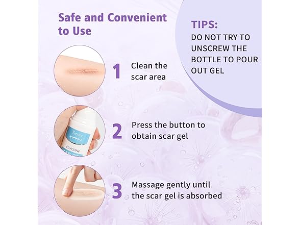 Silicone Scar Gel Scar Cream | 1.7 oz