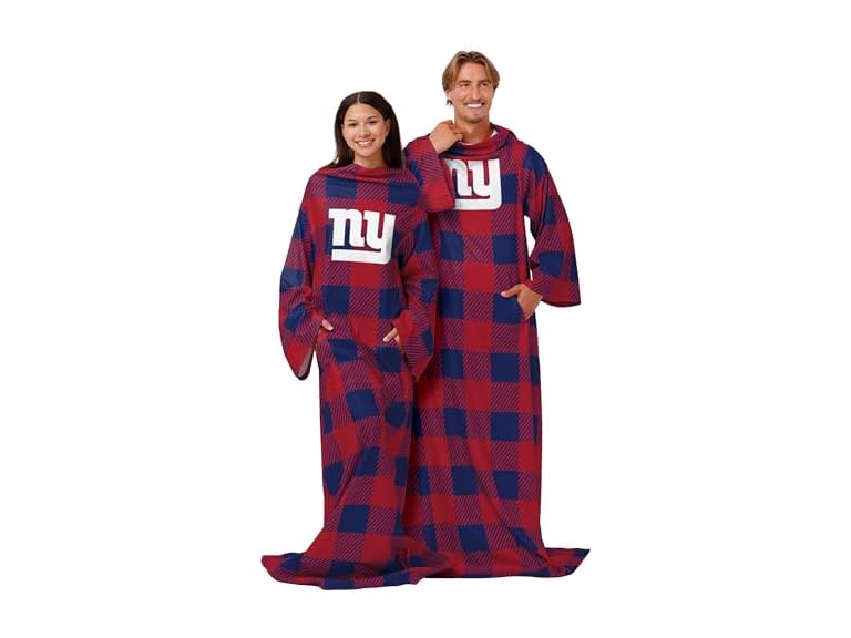 GIANTS Buffalo Plaid Throw (48x71)