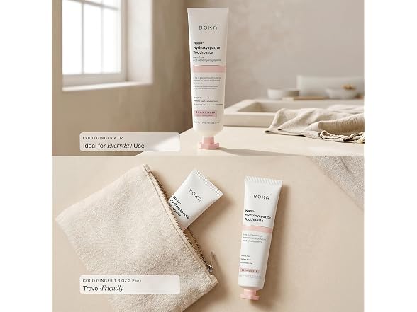 Boka Fluoride Free Nano Hydroxyapatite Toothpaste