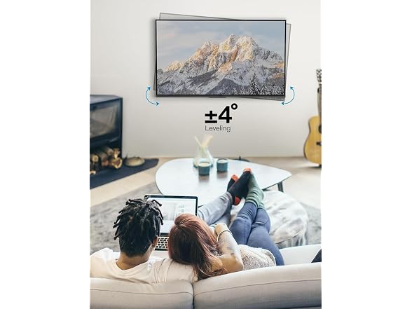 Pipishell Full Motion TV Wall Mount