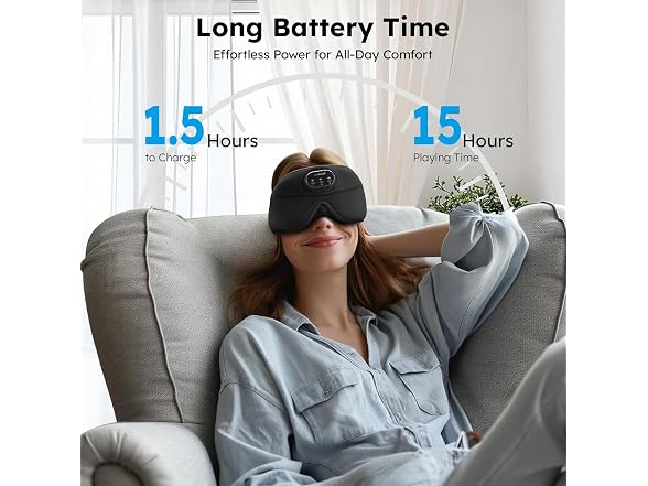 LC-dolida White Noise Sleep Mask