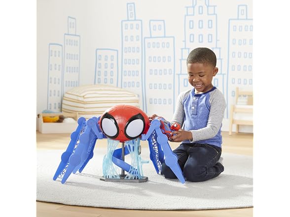 Marvel Spidey and His Amazing Friends Web-Quarters Playset