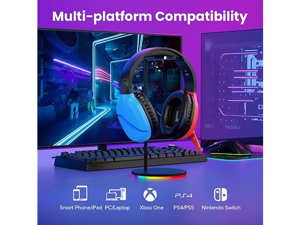 WolfLawS Wireless Gaming Headset with Mic