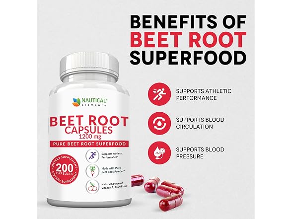 Beet | Root Capsules 1200mg