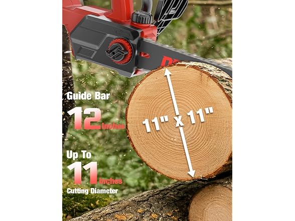 APEXPOWER 12 Inch Brushless Electric Chainsaw