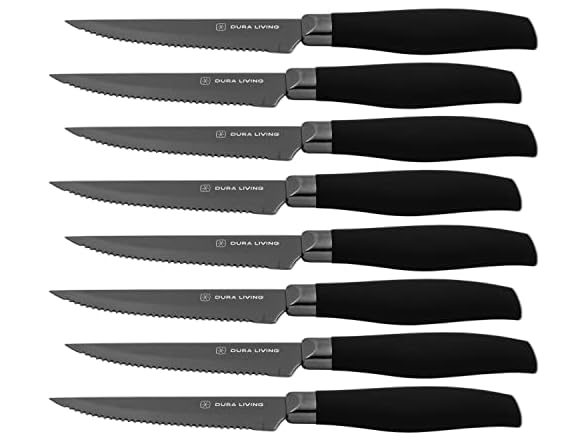 Dura Titan 8-Piece Steak Knife Set