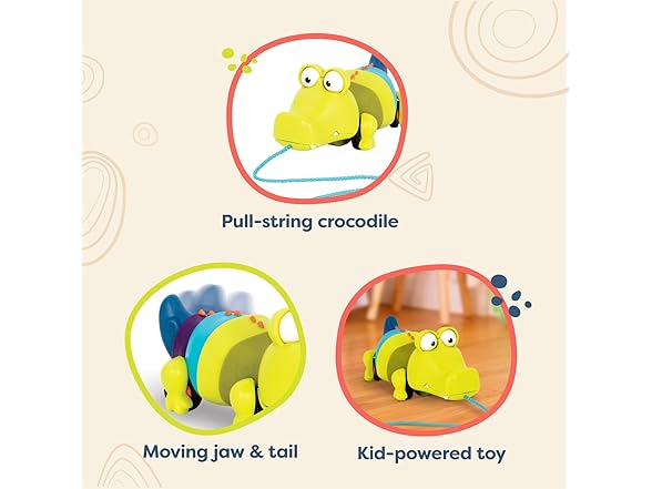 B. toys – Waggle – A – Longs – Pull Along Interactive Toy