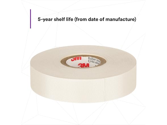 3M Glass Cloth Electrical Tape 27, 3/4 in x 66ft