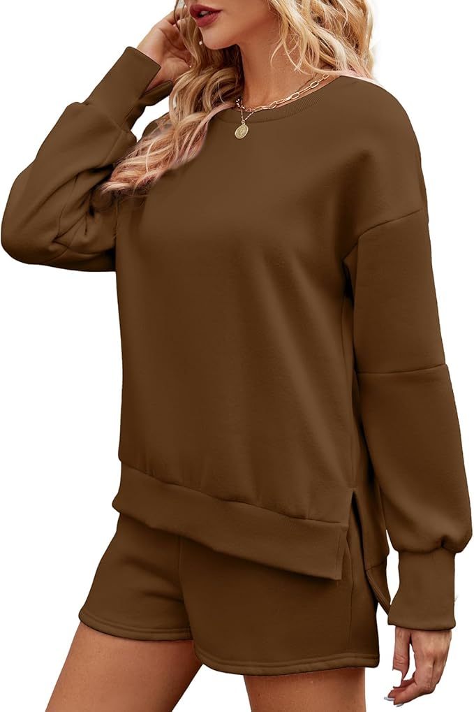 Fkeep Women Piece Outfits Sweatsuit Sweatshirts - Gallery 28