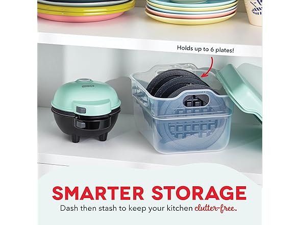 DASH Multi-Plate Mini Maker with Removable Plates