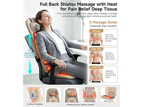 Flekzo Massage Chair Pad