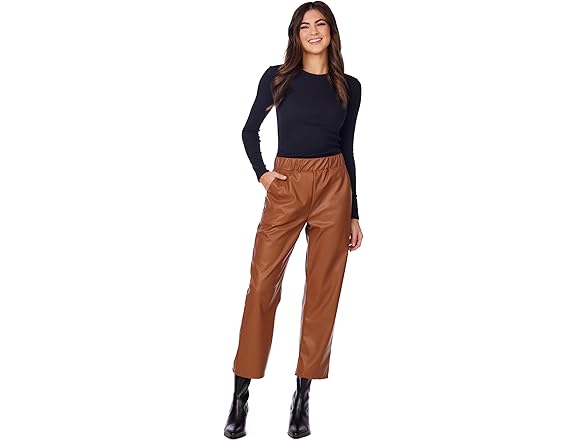 Mud Pie Women's Ballard Leather Pant
