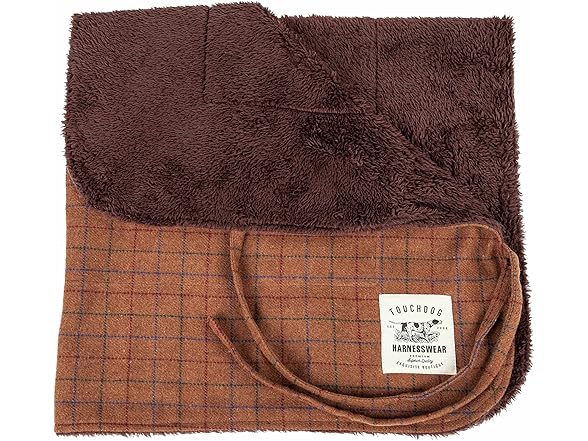 Pet Life ® Window Plaid Dog Coat and Mat