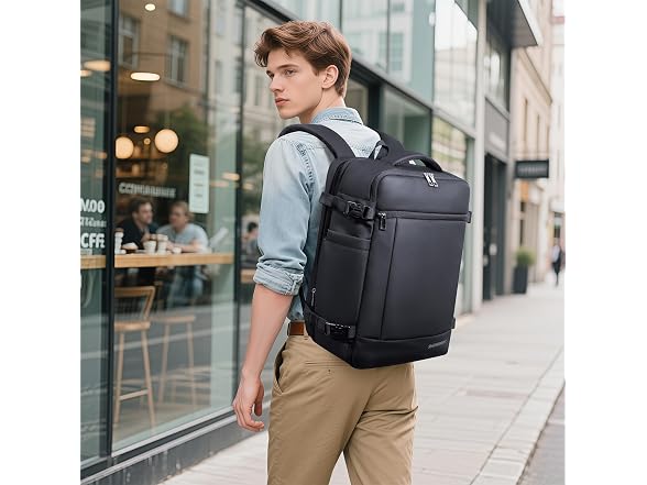 SHOWKOO 40L 17" Laptop Backpack