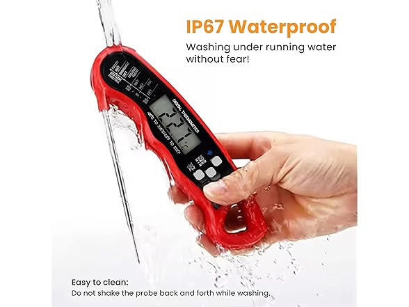 Digital Meat Thermometer Instant Read