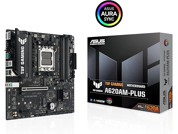 ASUS TUF Gaming A620AM-PLUS WiFi AMD A620A mATX
