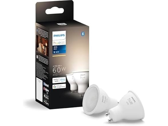 Philips Hue PHI-HUE-BT-WT-GU10-V4-450LM-2P