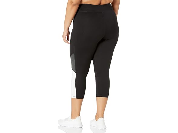 Just MY Size Women (1X) Active Pieced Capri