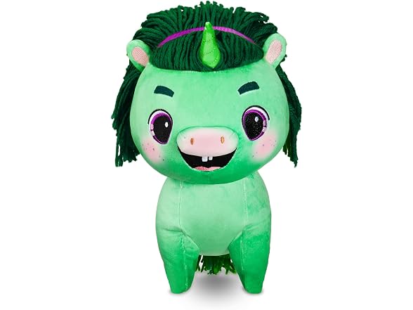 Not Quite Narwhal Juniper Pom Pom Dazzlerump 12" Plushie