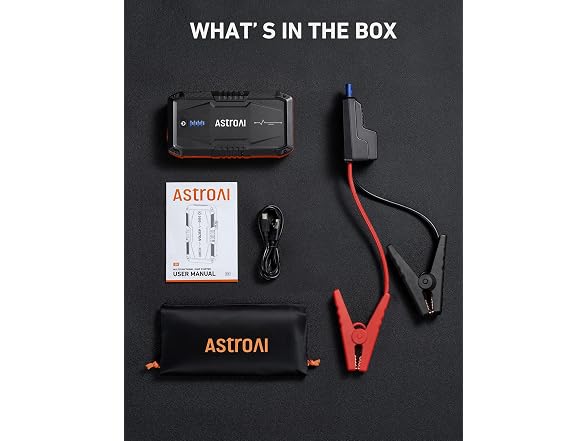 AstroAI S8 Car Battery Jump Starter