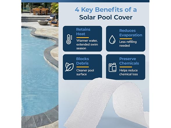 Blue Wave 20x40-ft Rectangle Solar Pool