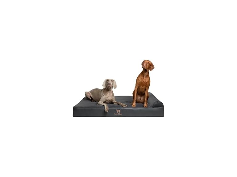 NOAH & PAW CL-LE-BLK-XXL XXL NOAH & PAW Dog Bed - Class