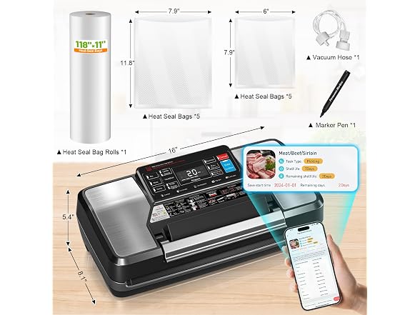 Vacuum Sealer Machine for Food