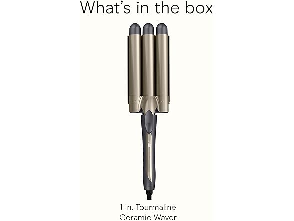 Infiniti PRO CONAIR Triple Barrel Waver Curling Iron