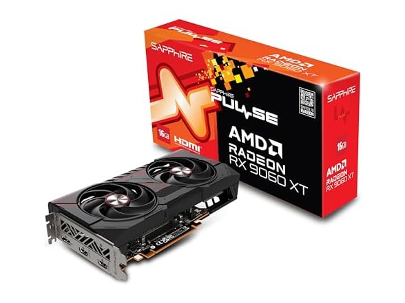 SAPPHIRE Radeon Pulse RX 9060 XT 16GB
