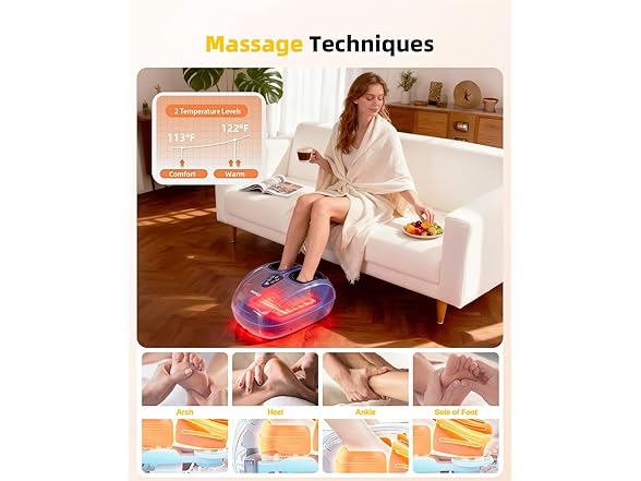 Ohiele Shiatsu Foot Massager with Heat