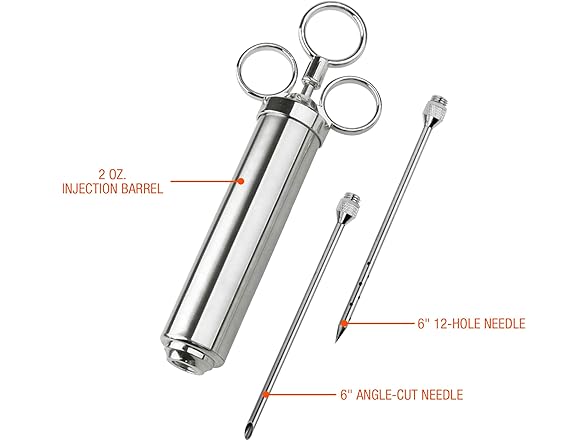 Red Mountain Valley Stainless Steel Turkey Injector