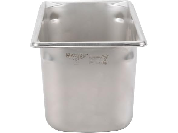 Vollrath 6 Deep Super Pan V Stainles