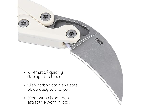 CRKT Provoke Knife Kinematic Karambit Sand