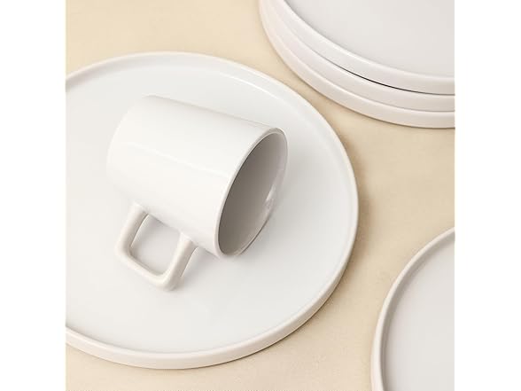 Stone Lain Celina Modern Stoneware 16-Piece Dinnerware Set