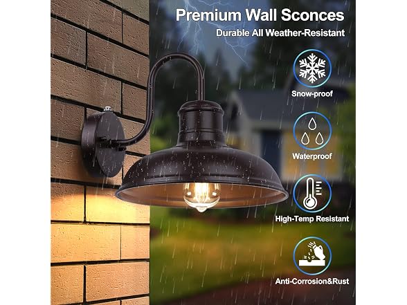 TOBUSA 2-Pack Wall Sconce Light Fixture
