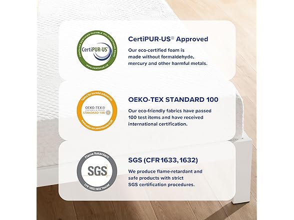 Olee Sleep Full Mattress, 8 Inch Gel Memory Foam