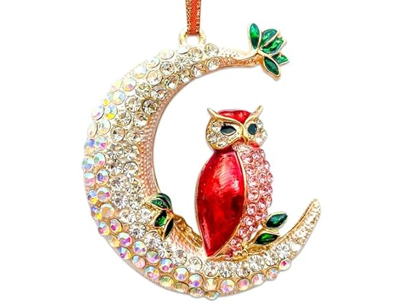 HEYINSHEN Owl Ornaments - Metal Owl