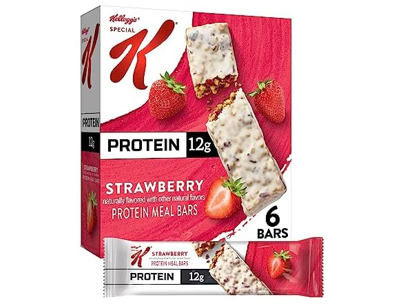 Special K Bar Protein Meal Bars 9.5oz Box (6 Bars)