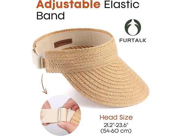FURTALK Sun Visor Hat