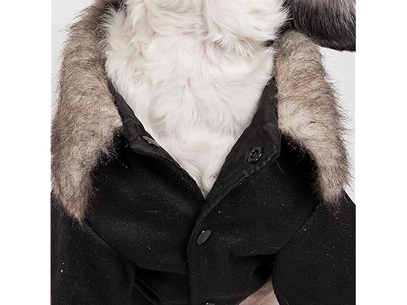 Pet Life ® Coast-Guard Wool Dog Coat