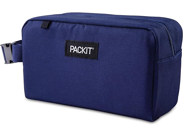 PackIt Freezable Snack Box, True Blue