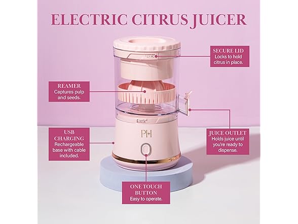 Paris Hilton Paris Hilton Electric Citrus Juicer, Min