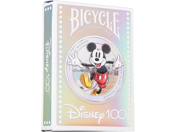Bicycle Disney 100 Year Cards - 6 Pack