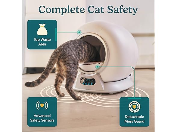 PetCove Self Cleaning Automatic Litter Box Bundle