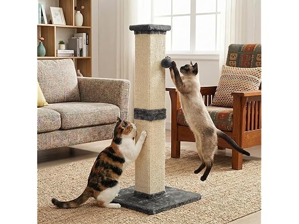 Fansafurn Tall Cat Scratching Post, 32''