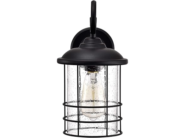 MICSIU W0889 12 Inch Outdoor Wall Lantern 2 Pack