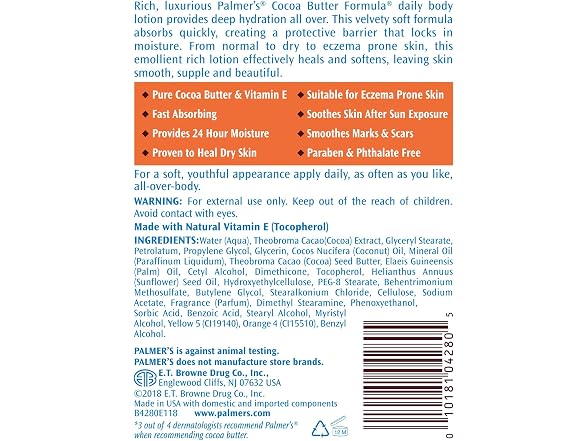 Palmer's | Cocoa Butter Body 33.8 Fl Oz
